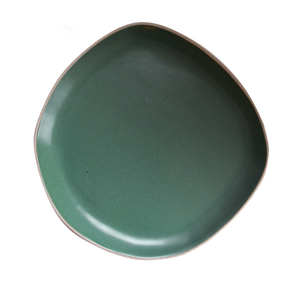 Organic Dinner Plate - (Set of 4) Courgette