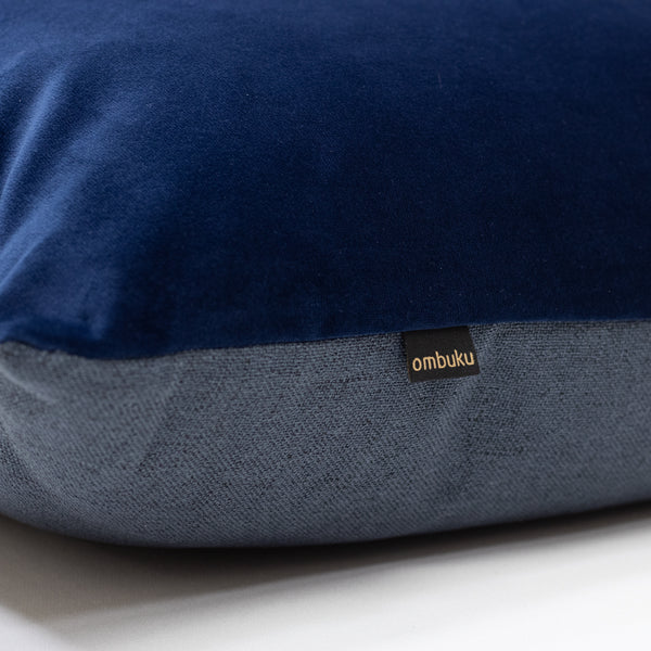 Paris Velvet Cushion - Midnight Blue