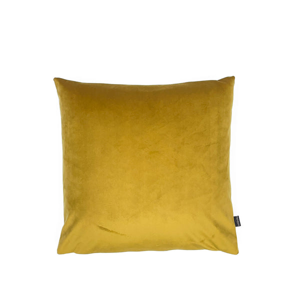 Paris Velvet Cushion - Mustard