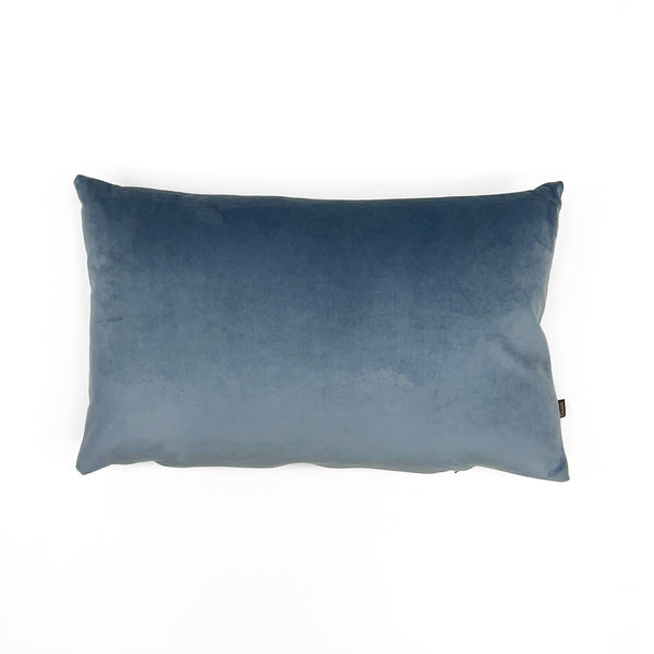 Paris Velvet Cushion - Blue