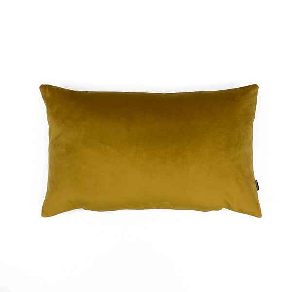 Paris Velvet Cushion - Mustard
