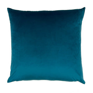 Paris Velvet Cushion - Petrol