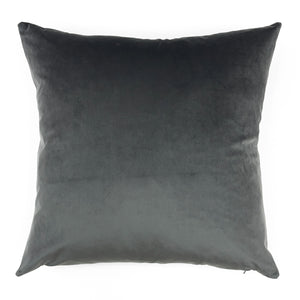 Paris Velvet Cushion - Slate