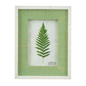 Distressed Green Wooden Photo Frame
