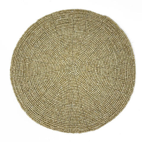 Amai Beaded Placemat - Natural