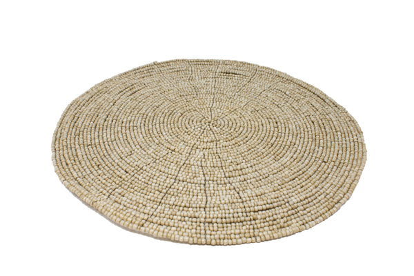 Amai Beaded Placemat - Natural