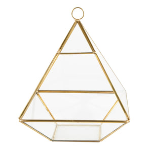 Brass Pyramid Terrarium