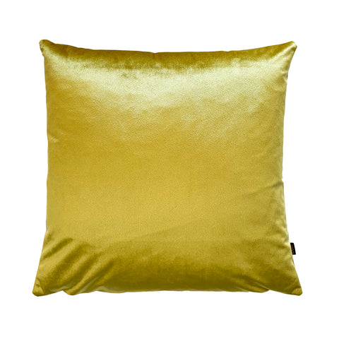Farringdon Velvet Cushion - Chartreuse