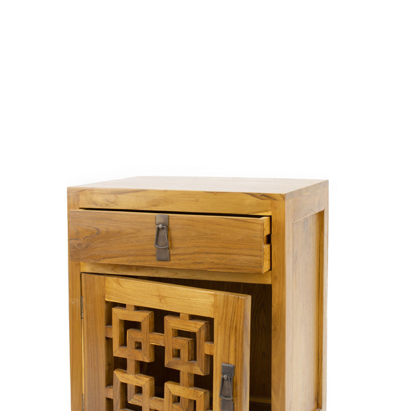 Hainan Bedside Cabinet - Natural