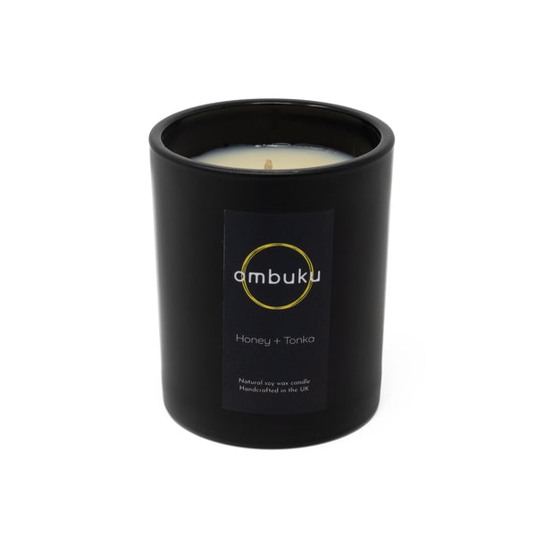 Honey + Tonka Scented Candle