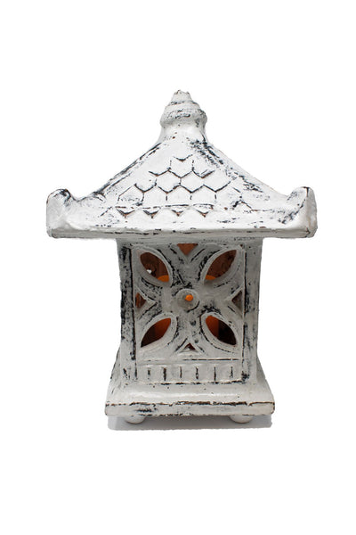 Kobe Temple Lantern - White