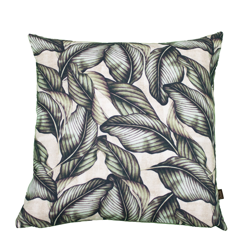 Leaf Cushion - Green