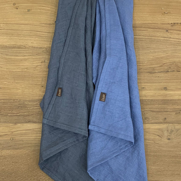 Provence Linen Tea Towel - Aegean Blue