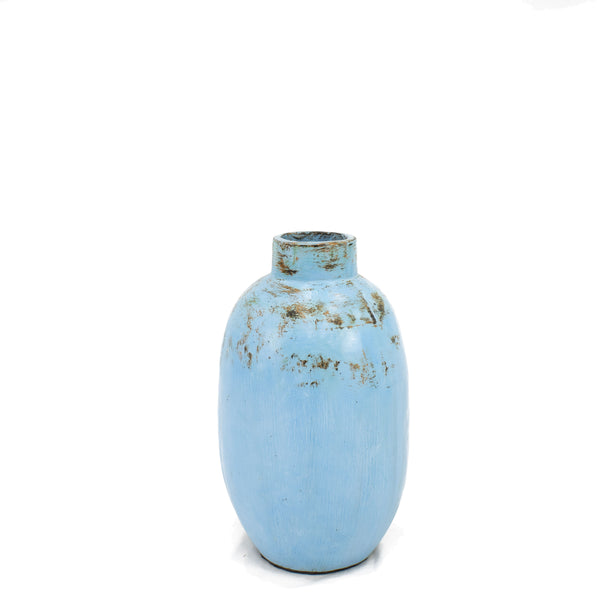 Mila Decorative Pot - Blue