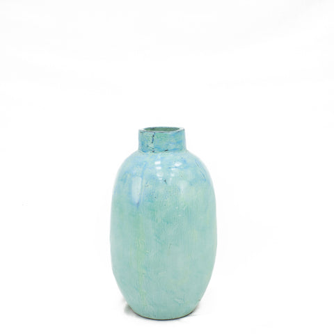 Mila Decorative Pot - Turquoise