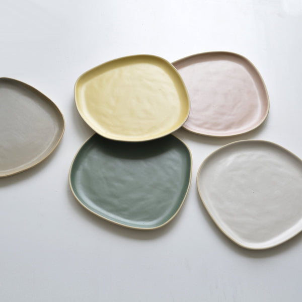 Organic Dinner Plate - (Set of 4) Fennel