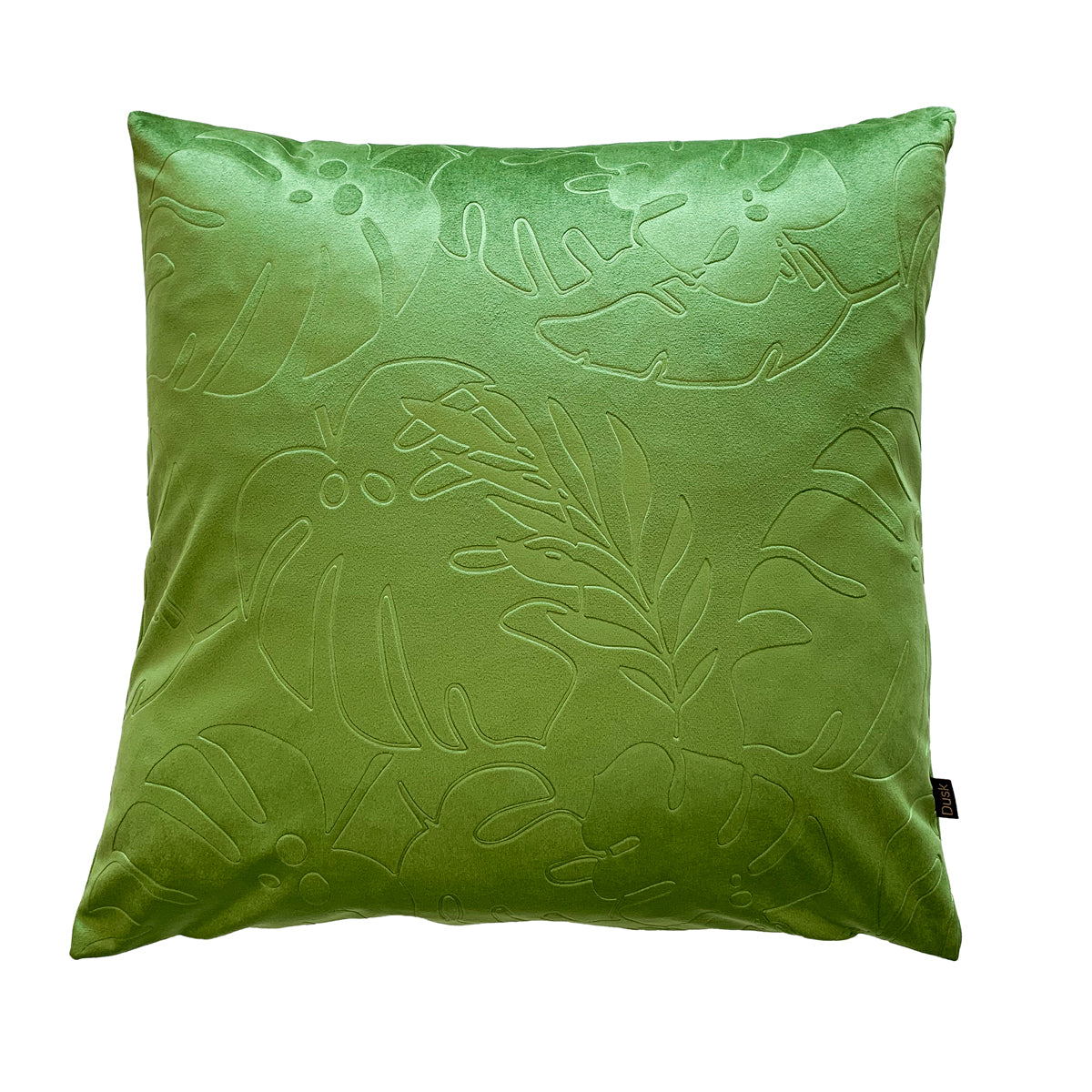 Monstera Velvet Cushion