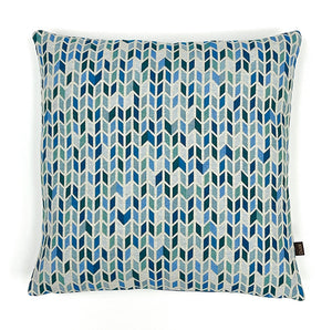 Mosaic Cushion - Blue