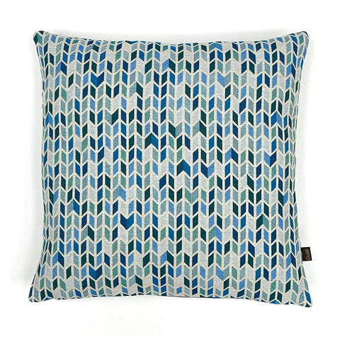 Mosaic Cushion - Blue