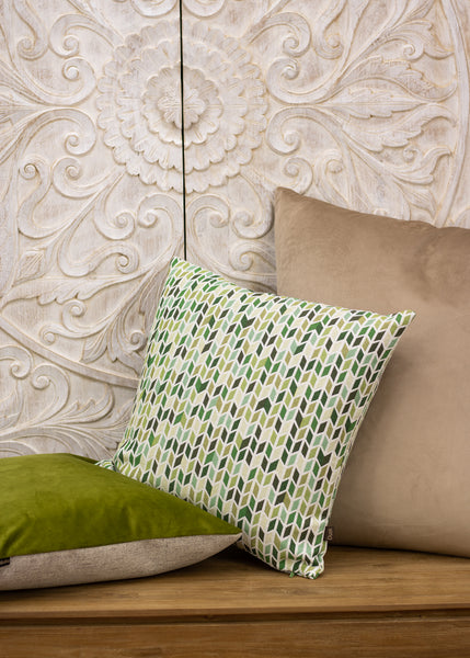 Mosaic Cushion - Green