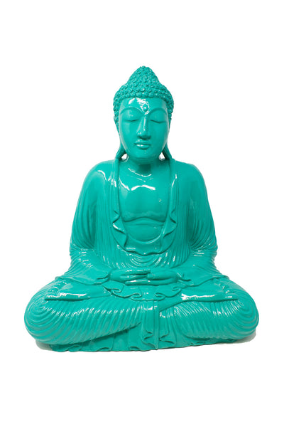 Neon Buddha - Turquoise