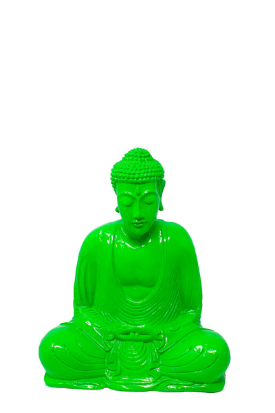 Neon Buddha - Fluoro Green