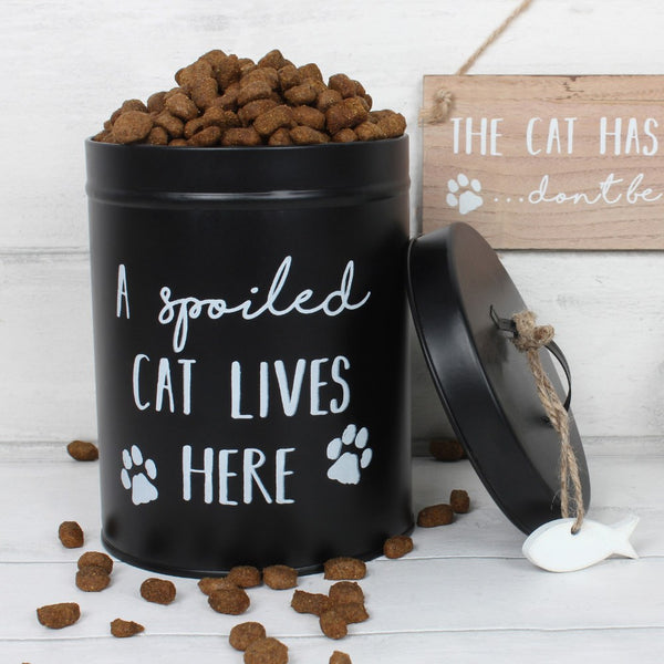 Cat Biscuit Tin