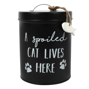 Cat Biscuit Tin