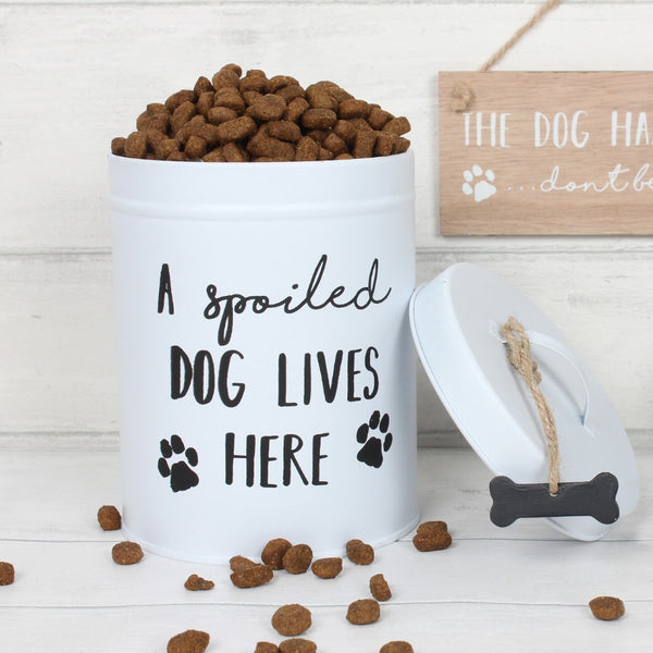 Dog Biscuit Tin