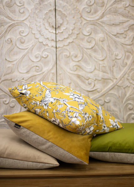 Primavera Cushion - Mustard