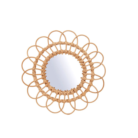 Rattan Mirror - Medium