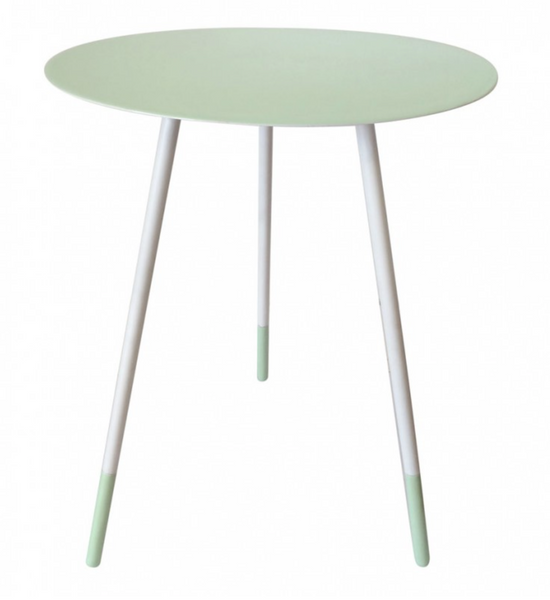 Round Enamel Table - Large - Pistachio