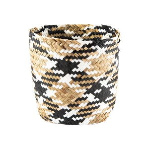Seagrass Tribal Pattern Storage Basket