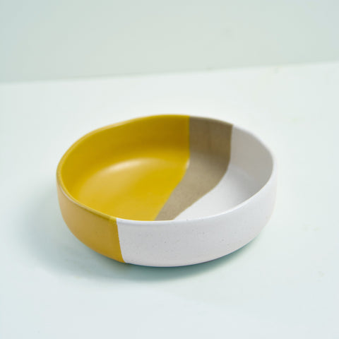 Spice Route Pasta Bowl - (Set of 4) Mustard