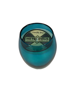 Blue Lotus Scented Candle Pot Top
