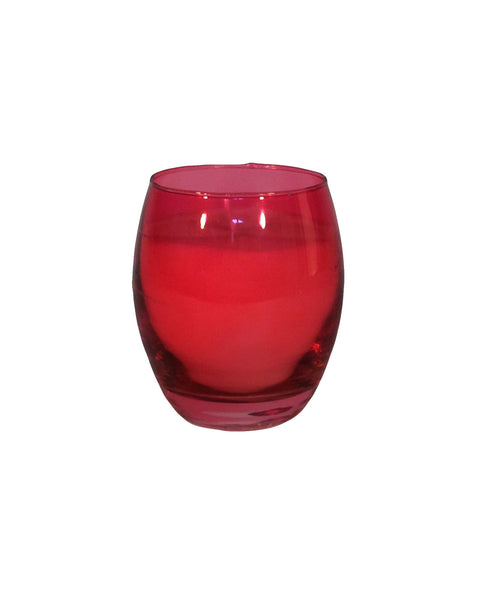 Cranberry Scented Candle Pot Front