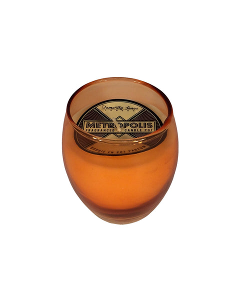 Ginger Flower Scented Candle Pot Top