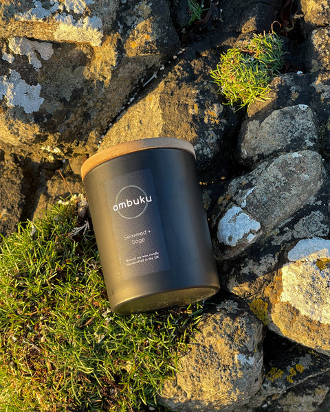 Seaweed + Sage Scented Candle