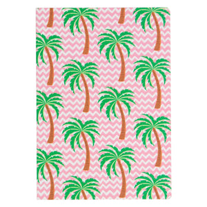 Tropical Summer Palm Tree A5 Notebook