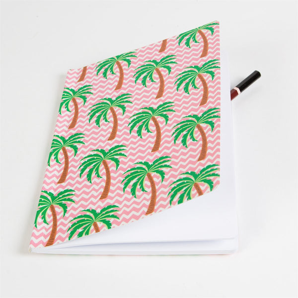 Tropical Summer Palm Tree A5 Notebook