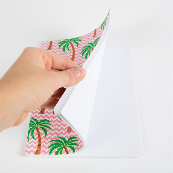 Tropical Summer Palm Tree A5 Notebook