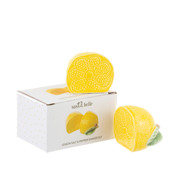 Lemon Salt & Pepper Shaker Set
