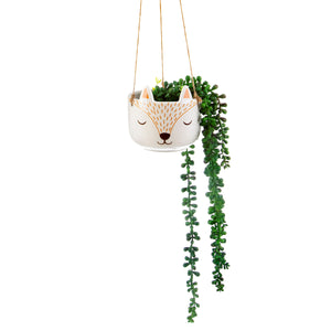 Woodland Fox Hanging Planter