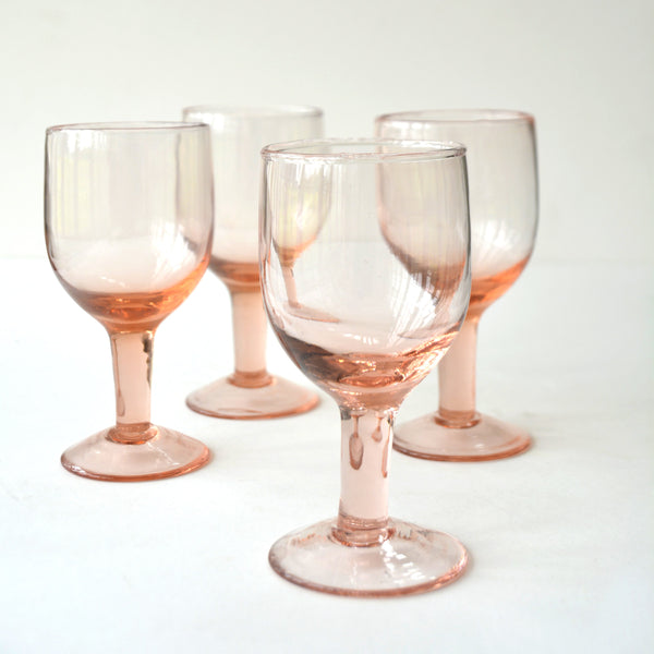 Ani Wine Glass - Pink